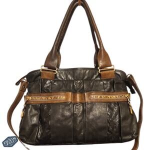 See By Chloe Women’s Black/Brown Leather Daytripper Purse/Bag/Tote
